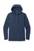 TravisMathew TM1MZ337 Mens Coveside Wrinkle Resistant Hooded Sweatshirt Hoodie w/ Pouch Pocket Night Blue Flat Front