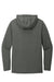 TravisMathew TM1MZ337 Mens Coveside Wrinkle Resistant Hooded Sweatshirt Hoodie w/ Pouch Pocket Heather Dark Grey Flat Back