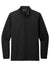 TravisMathew TM1MZ339 Mens Coveside Wrinkle Resistant 1/4 Zip Sweatshirt Black Flat Front