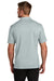 TravisMathew TM1MZ344 Mens Sunsetters Moisture Wicking Short Sleeve Polo Shirt w/ Pocket Heather Balsam Green Model Back