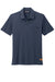 TravisMathew TM1MZ344 Mens Sunsetters Moisture Wicking Short Sleeve Polo Shirt w/ Pocket Blue Nights Flat Front
