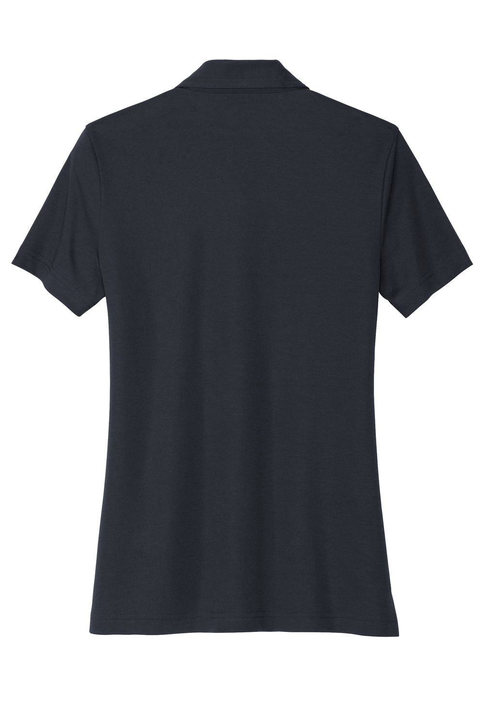 TravisMathew TM1WW001  Oceanside Wrinkle Resistant Short Sleeve Polo Shirt Blue Nights Flat Back