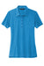 TravisMathew TM1WW001 Womens Oceanside Wrinkle Resistant Short Sleeve Polo Shirt Classic Blue Flat Front