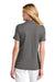 TravisMathew TM1WW001 Womens Oceanside Wrinkle Resistant Short Sleeve Polo Shirt Quiet Shade Grey Model Back