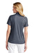 TravisMathew TM1WW002 Womens Oceanside Moisture Wicking Short Sleeve Polo Shirt Heather Blue Nights Model Back