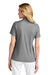 TravisMathew TM1WW002 Womens Oceanside Moisture Wicking Short Sleeve Polo Shirt Heather Quiet Shade Grey Model Back
