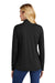 TravisMathew TM1WW003 Womens Crestview 1/4 Zip Sweatshirt Black Model Back