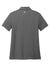 TravisMathew TM1WX002 Womens Coto Performance Wrinkle Resistant Short Sleeve Polo Shirt Quiet Shade Grey/Black Flat Back