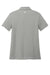 TravisMathew TM1WX002 Womens Coto Performance Wrinkle Resistant Short Sleeve Polo Shirt Heather Quiet Shade Grey Flat Back