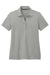 TravisMathew TM1WX002 Womens Coto Performance Wrinkle Resistant Short Sleeve Polo Shirt Heather Quiet Shade Grey Flat Front