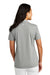 TravisMathew TM1WX002 Womens Coto Performance Wrinkle Resistant Short Sleeve Polo Shirt Heather Quiet Shade Grey Model Back