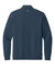 TravisMathew TMA41421 Mens Ocean Villa 1/4 Zip Sweatshirt Heather Blue Flat Back