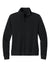 TravisMathew TMA41428 Womens Ocean Villa 1/4 Zip Sweatshirt Black Flat Front