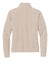 TravisMathew TMA41428 Womens Ocean Villa 1/4 Zip Sweatshirt Heather Natural Flat Back