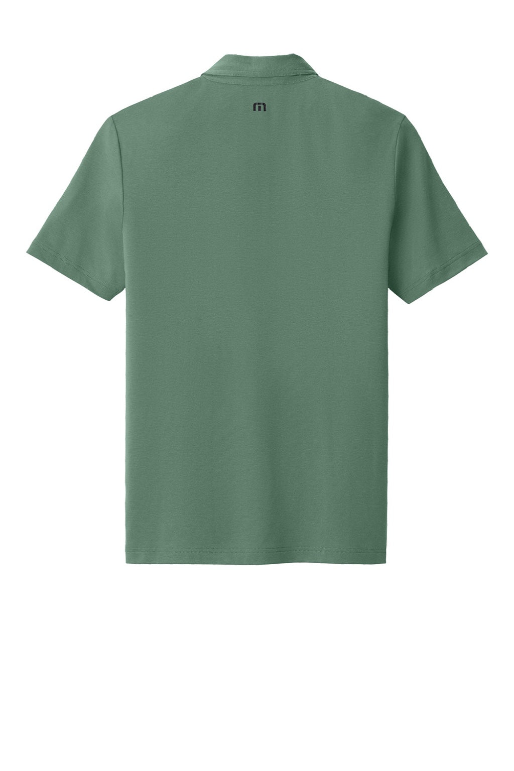 TravisMathew TMA41461 Mens Glenview Wrinkle Resistant Short Sleeve Polo Shirt Laurel Green Flat Back