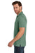 TravisMathew TMA41461 Mens Glenview Wrinkle Resistant Short Sleeve Polo Shirt Laurel Green Model Side