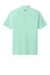 TravisMathew TMA41461 Mens Glenview Wrinkle Resistant Short Sleeve Polo Shirt Mint Green Flat Back