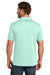 TravisMathew TMA41461 Mens Glenview Wrinkle Resistant Short Sleeve Polo Shirt Mint Green Model Back