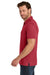 TravisMathew TMA41461 Mens Glenview Wrinkle Resistant Short Sleeve Polo Shirt Scooter Red Model Side