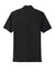 TravisMathew TMA41462 Mens Glenview Wrinkle Resistant Short Sleeve Polo Shirt Black Flat Back