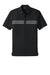 TravisMathew TMA41462 Mens Glenview Wrinkle Resistant Short Sleeve Polo Shirt Black Flat Front