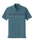 TravisMathew TMA41462 Mens Glenview Wrinkle Resistant Short Sleeve Polo Shirt Stellar Blue Flat Front