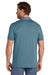 TravisMathew TMA41462 Mens Glenview Wrinkle Resistant Short Sleeve Polo Shirt Stellar Blue Model Back