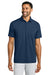 TravisMathew TMA42773 Mens Onward Short Sleeve Polo Shirt Heather Navy Blue Model Front