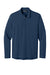 TravisMathew TMA42775 Mens Onward 1/4 Zip Sweatshirt Heather Navy Blue Flat Front