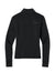 TravisMathew TMA42778 Womens Onward 1/4 Zip Sweatshirt w/ Pockets Black Flat Back