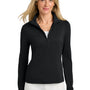 TravisMathew Womens Onward 1/4 Zip Sweatshirt w/ Pockets - Black - Coming Soon