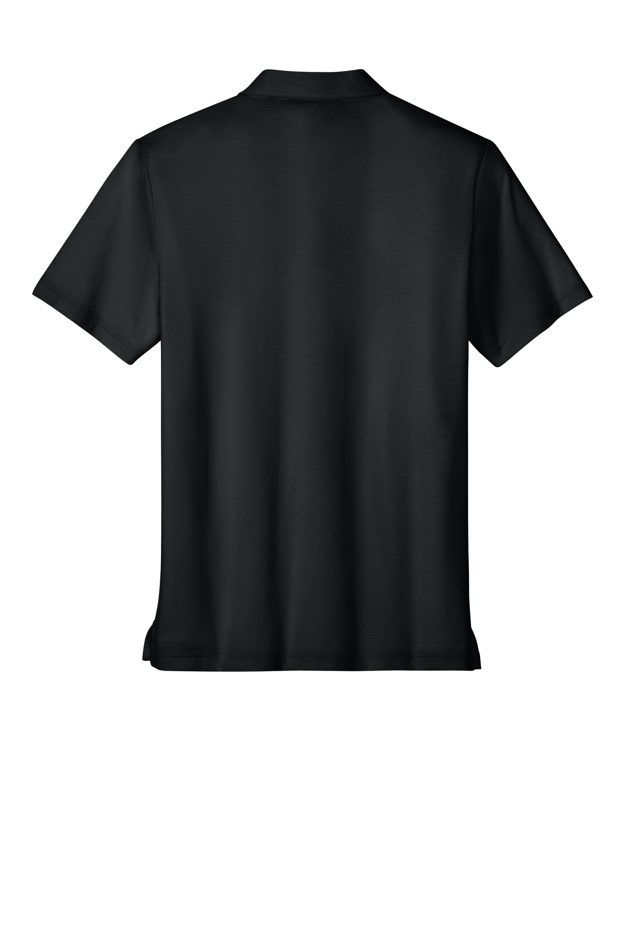 TravisMathew TMA46371 Mens Crestview Short Sleeve Polo Shirt Black Flat Back