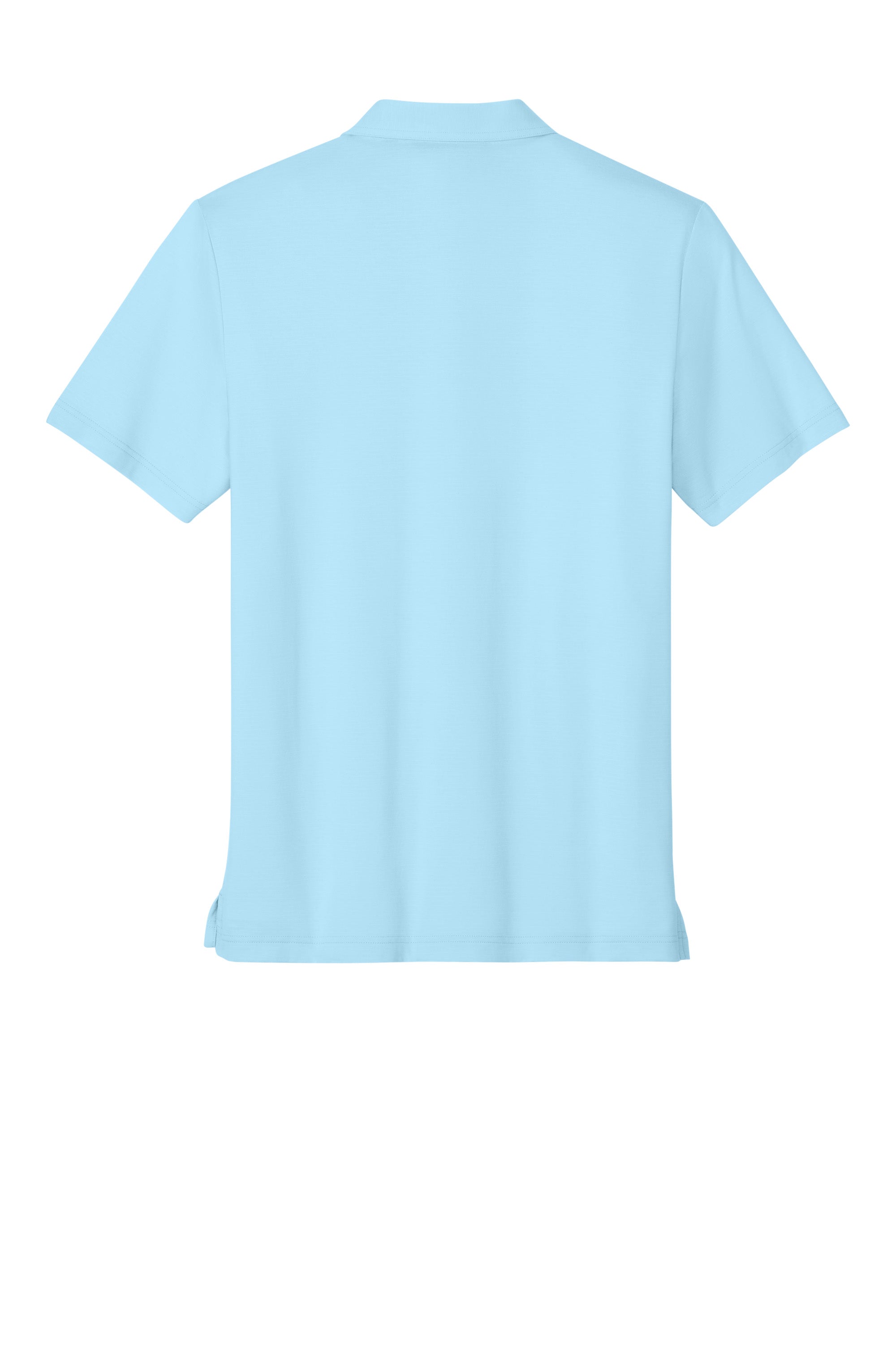 TravisMathew TMA46371 Mens Crestview Short Sleeve Polo Shirt Dream Blue Flat Back