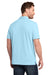 TravisMathew TMA46371 Mens Crestview Short Sleeve Polo Shirt Dream Blue Model Back