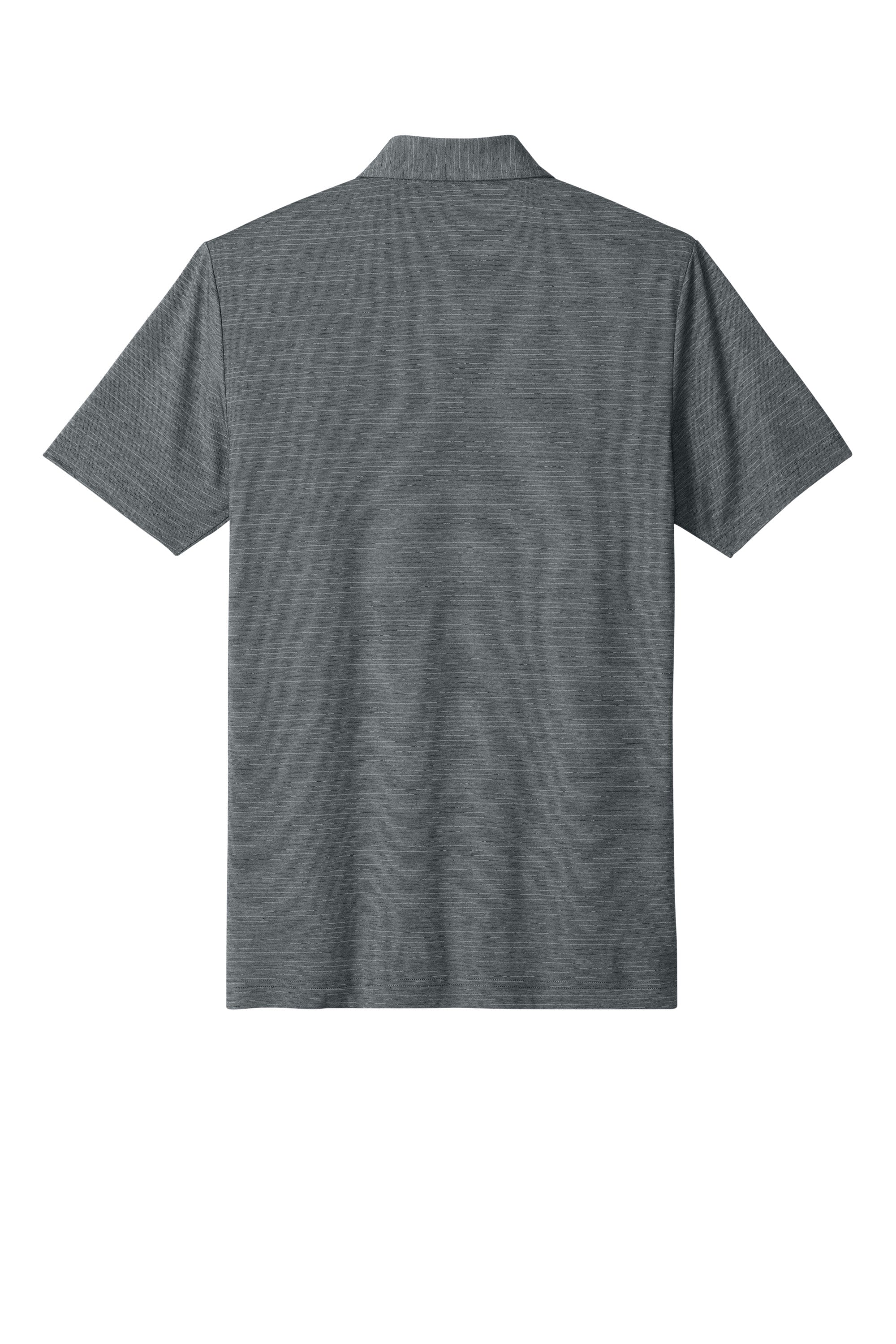 TravisMathew TMA46371 Mens Crestview Short Sleeve Polo Shirt Heather Grey Flat Back