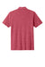 TravisMathew TMA46371 Mens Crestview Short Sleeve Polo Shirt Heather Scooter Red Flat Back