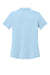 TravisMathew TMA46416 Womens Onward Short Sleeve Polo Shirt Heather Airy Blue Flat Back
