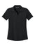 TravisMathew TMA46416 Womens Onward Short Sleeve Polo Shirt Black Flat Front