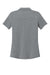 TravisMathew TMA46416 Womens Onward Short Sleeve Polo Shirt Heather Quiet Shade Grey Flat Back