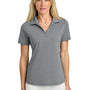 TravisMathew Womens Onward Short Sleeve Polo Shirt - Heather Quiet Shade Grey - Coming Soon