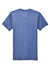 American Apparel TR401 Mens Track Short Sleeve Crewneck T-Shirt Athletic Blue Flat Back