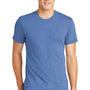 American Apparel Mens Track Short Sleeve Crewneck T-Shirt - Athletic Blue