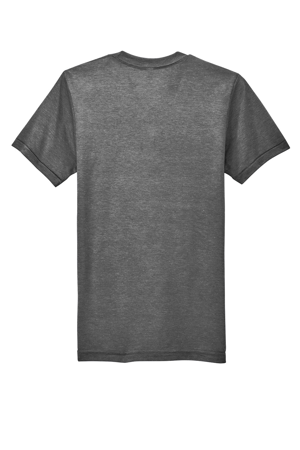 American Apparel TR401 Mens Track Short Sleeve Crewneck T-Shirt Athletic Grey Flat Back