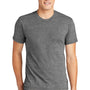 American Apparel Mens Track Short Sleeve Crewneck T-Shirt - Athletic Grey