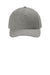 Tentree Hats TTAU4415 Mens Hemp Hat Heather Gargoyle Grey Flat Front