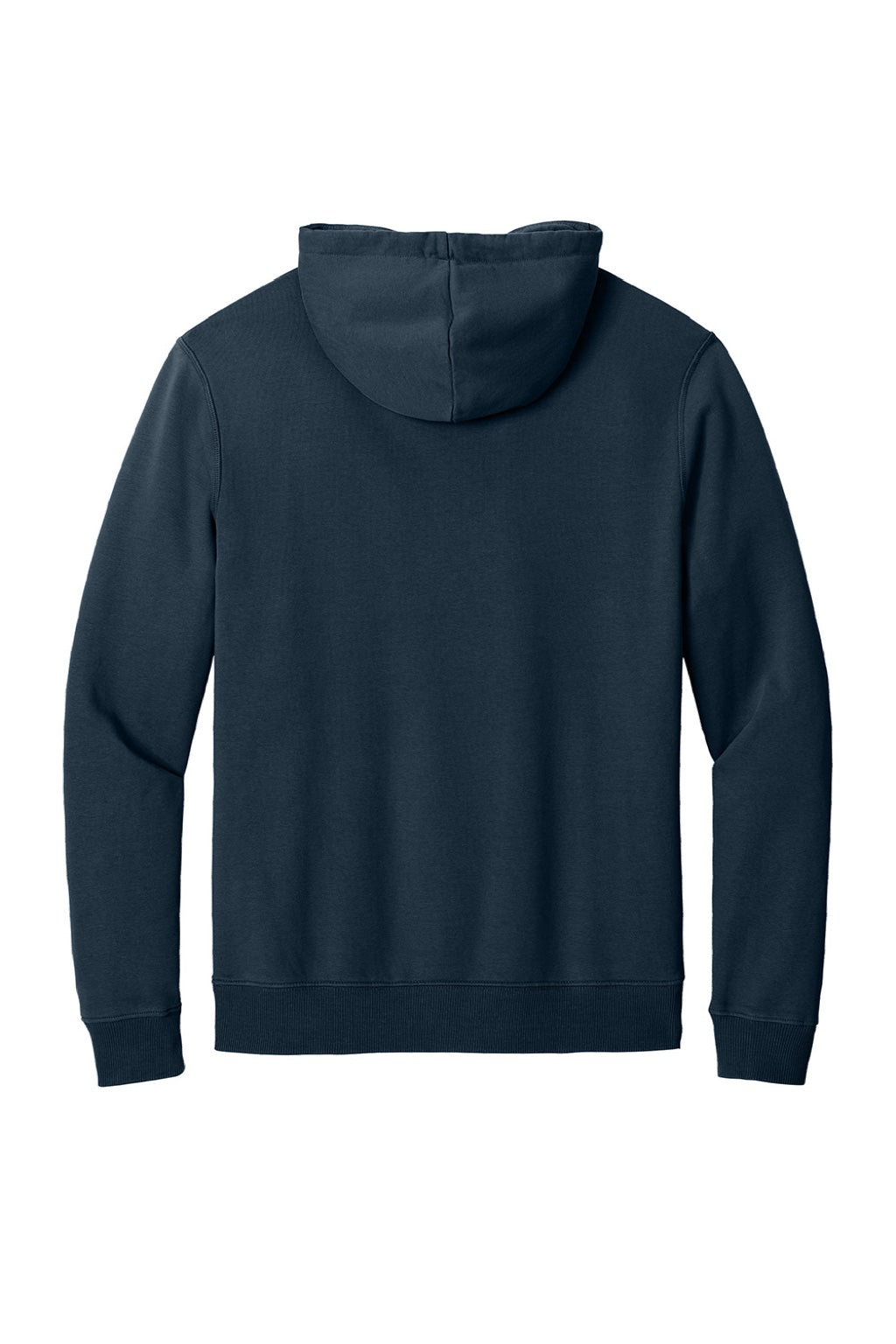 Tentree TTCM3914 Mens Organic Cotton Fleece Hooded Sweatshirt Hoodie Dress Blue Flat Back