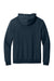 Tentree TTCM3914 Mens Organic Cotton Fleece Hooded Sweatshirt Hoodie Dress Blue Flat Back
