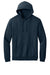 Tentree TTCM3914 Mens Organic Cotton Fleece Hooded Sweatshirt Hoodie Dress Blue Flat Front