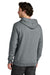 Tentree TTCM3914 Mens Organic Cotton Fleece Hooded Sweatshirt Hoodie Heather Grey Model Back