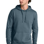 Tentree Mens Organic Cotton Fleece Hooded Sweatshirt Hoodie - Vintage Blue - COMING SOON